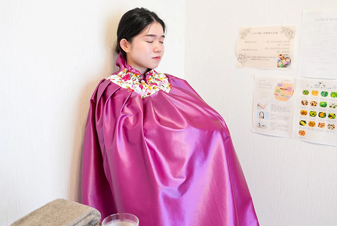 よもぎ蒸しについて